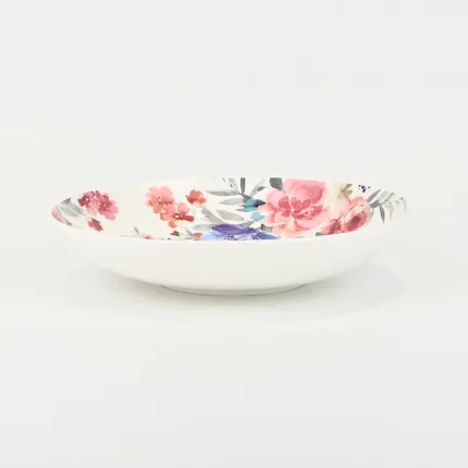 Watercolor Flower Plate