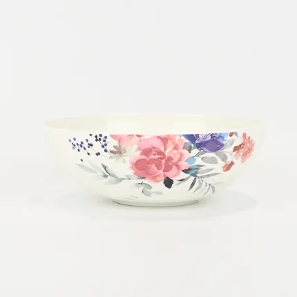 Watercolor Floral Plate