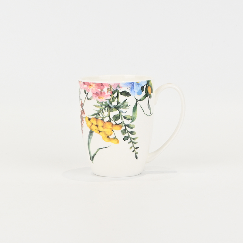 Watercolor Floral Mug