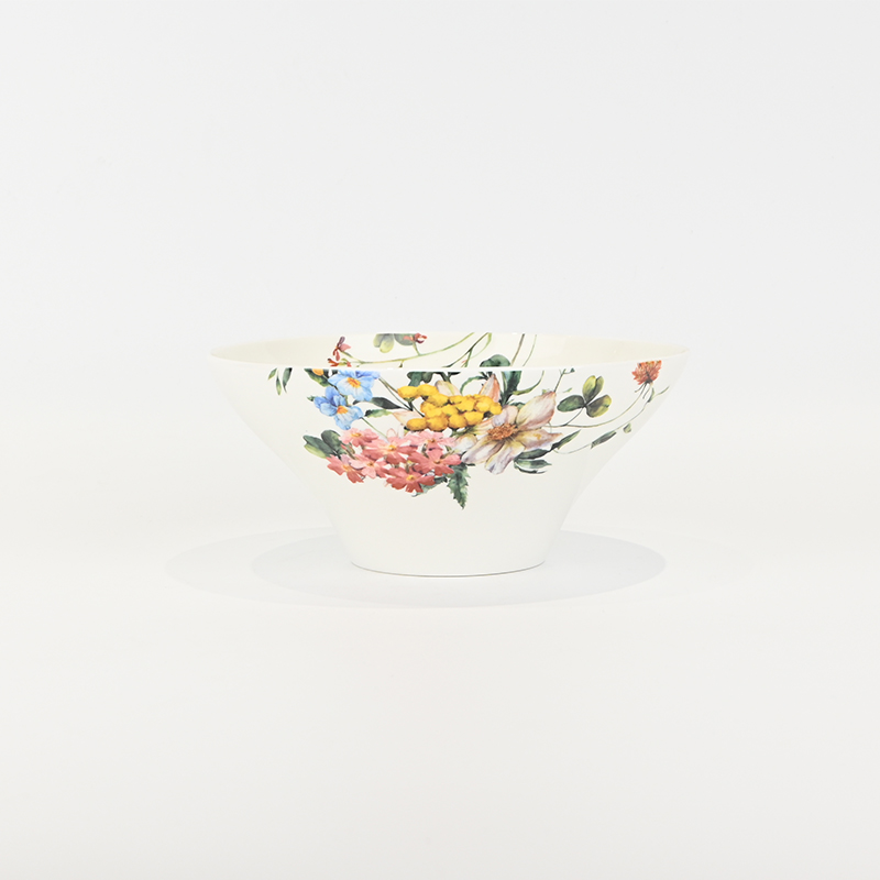 Watercolor Floral Bowl
