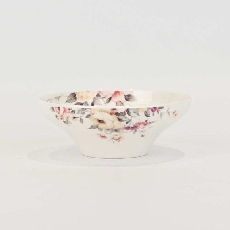 Watercolor Floral Bowl