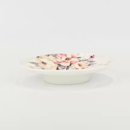 Watercolor Floral Plate