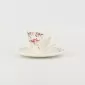 Watercolor Floral Cup&Saucer