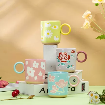 Floral Color Mug