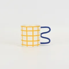 Stackable Bubble Mug-Blue