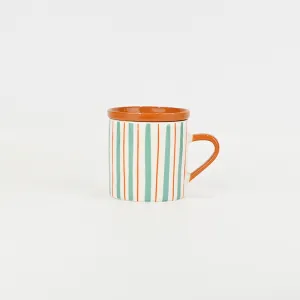 Dopamine Ceramic Cup With Lid