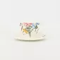 Watercolor Floral Cup&Saucer