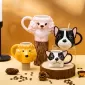 Poodle Mug-brown