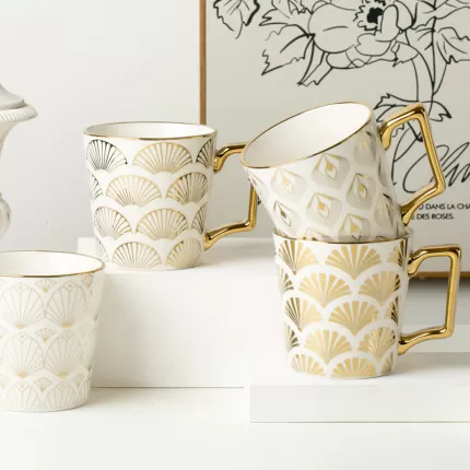 Shining Moment •Golden Fan Mug