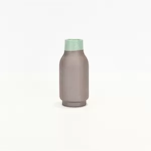 Colored Clay Vase - Lake Light Green