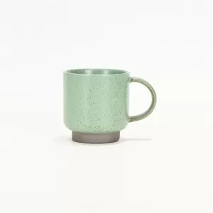 Colored Clay Mug- Lake Light Green