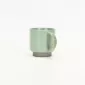 Colored Clay Mug- Lake Light Green