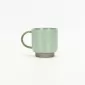 Colored Clay Mug- Lake Light Green