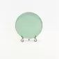 Colored Clay Plate - Lake Light Green