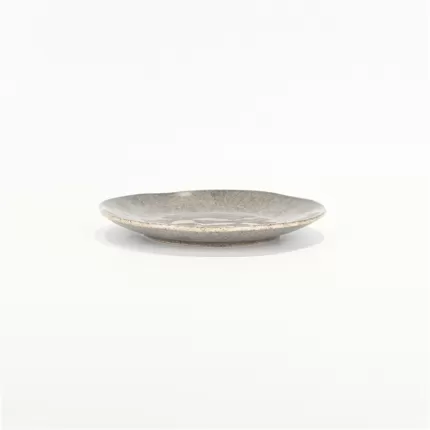 Reative Glaze Plate-Reef Grey