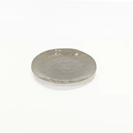Reative Glaze Plate-Reef Grey