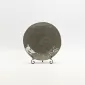 Reative Glaze Plate-Reef Grey
