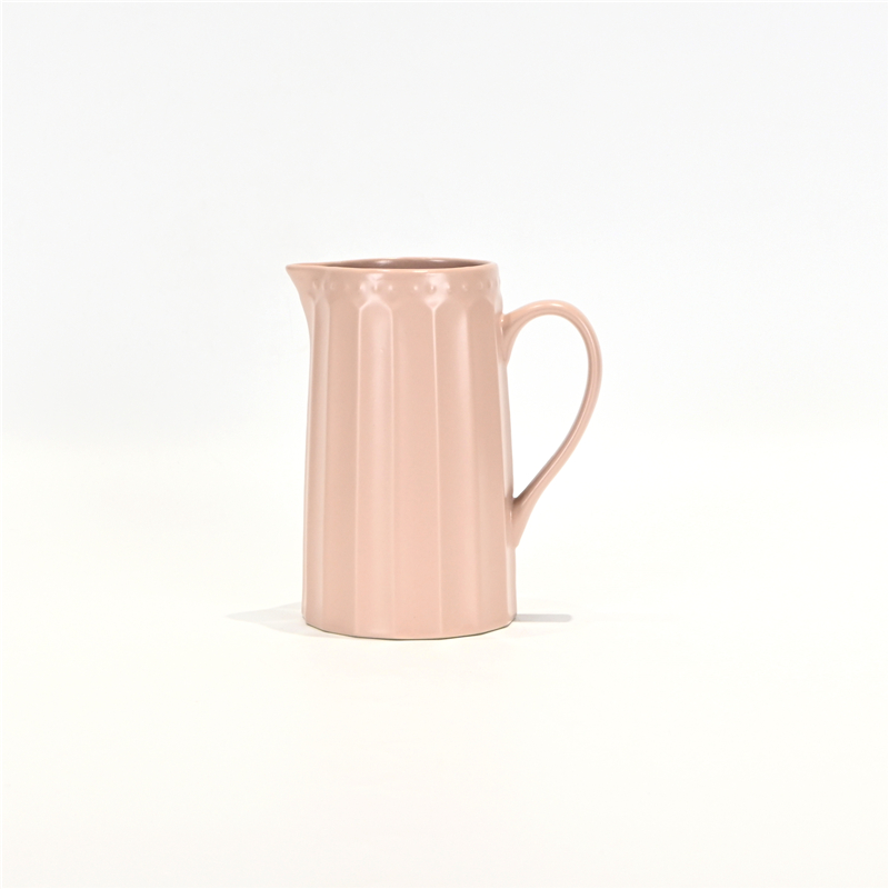 Pearl Embossed Pitcher - Cream