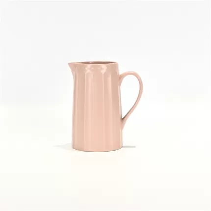 Pearl Embossed Pitcher - Cream