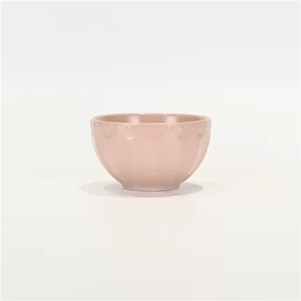 Pearl Embossed Bowl - Cream