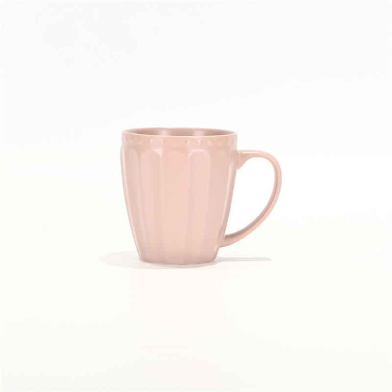 Pearl Embossed Mug - Cream