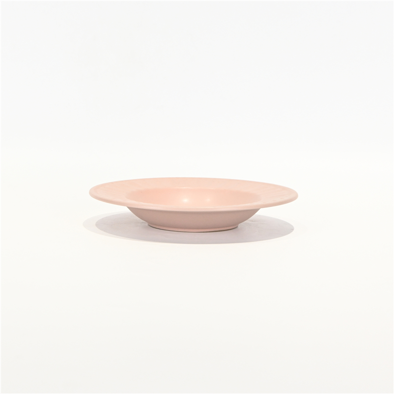 Pearl Embossed Plate - Cream