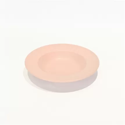 Pearl Embossed Plate - Cream