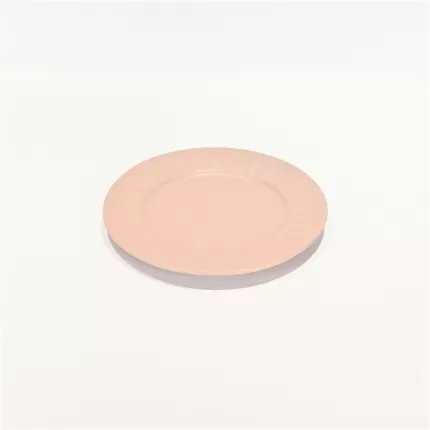 Pearl Embossed Plate - Cream