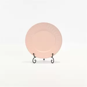 Pearl Embossed Plate - Cream