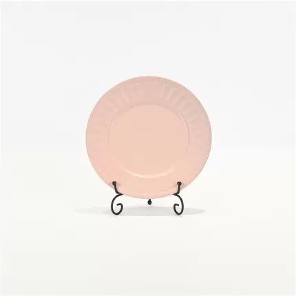 Pearl Embossed Plate - Cream