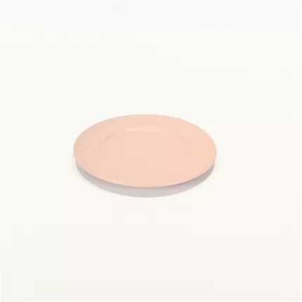 Pearl Embossed Plate - Cream