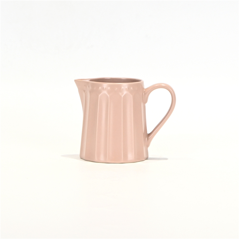 Pearl Embossed Pitcher - Cream