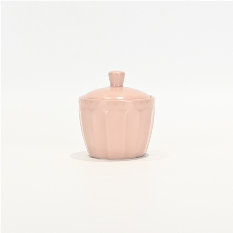 Pearl Embossed Jar - Cream