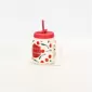 Cherry Letter Straw Cup