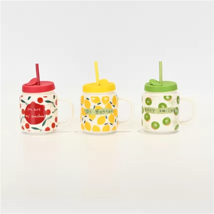 Kiwi Letter Straw Cup