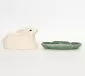 Vegetable Bunny Butter Dish