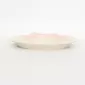 Bow Plate-cream pink