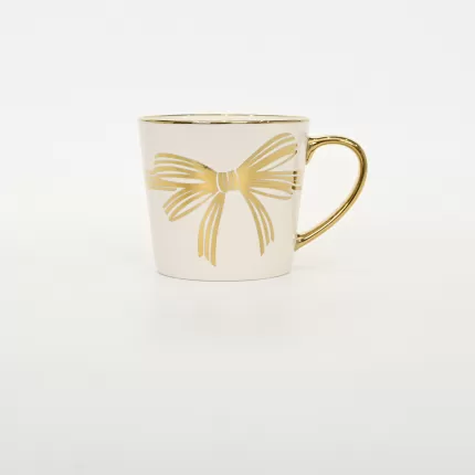 Golden Bow Mug