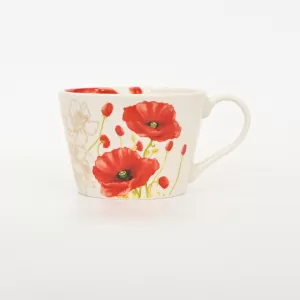 Floral Corner Mug