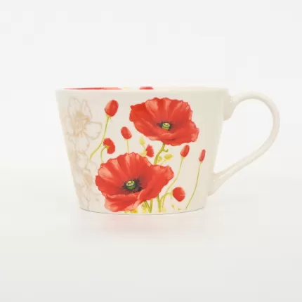 Floral Corner Mug