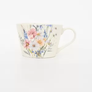 Floral Corner Mug