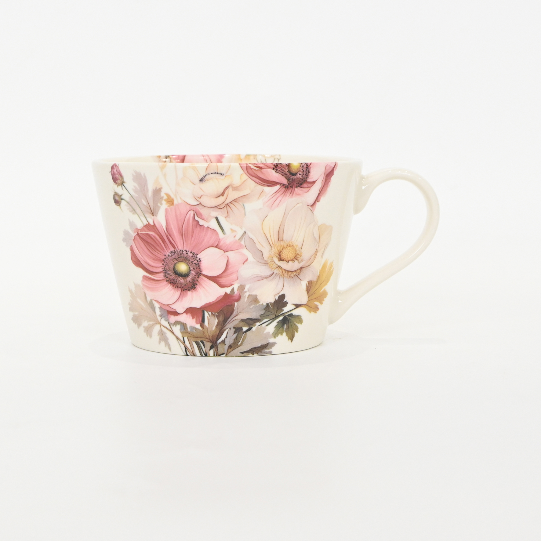 Floral Corner Mug