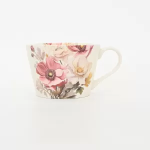 Floral Corner Mug