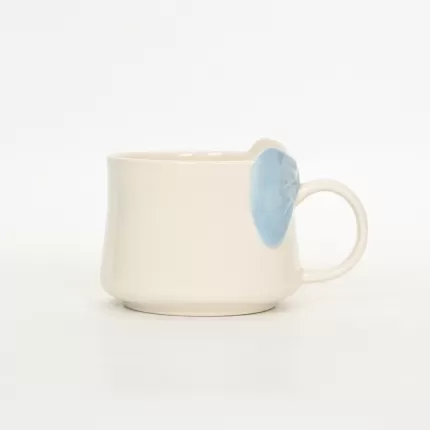 Bow Mug-baby blue