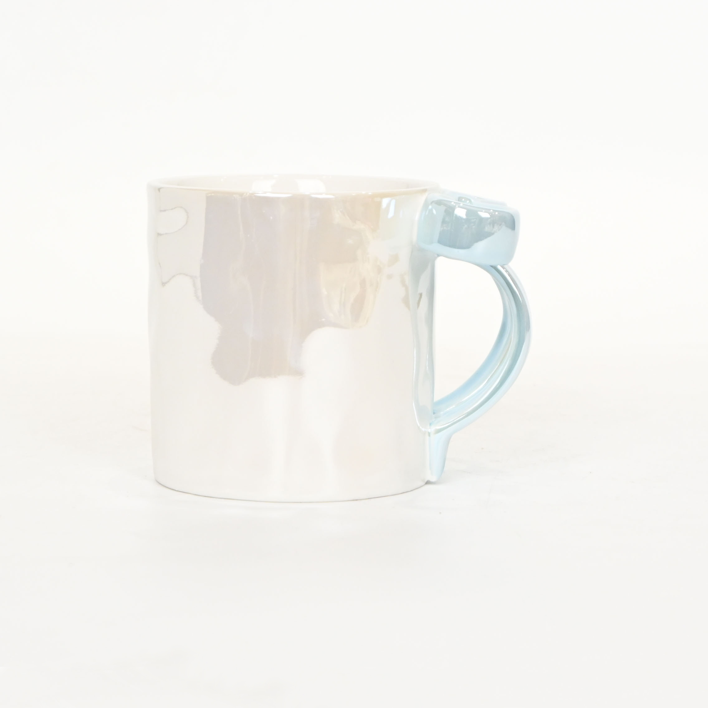Bow Mug-pearl blue