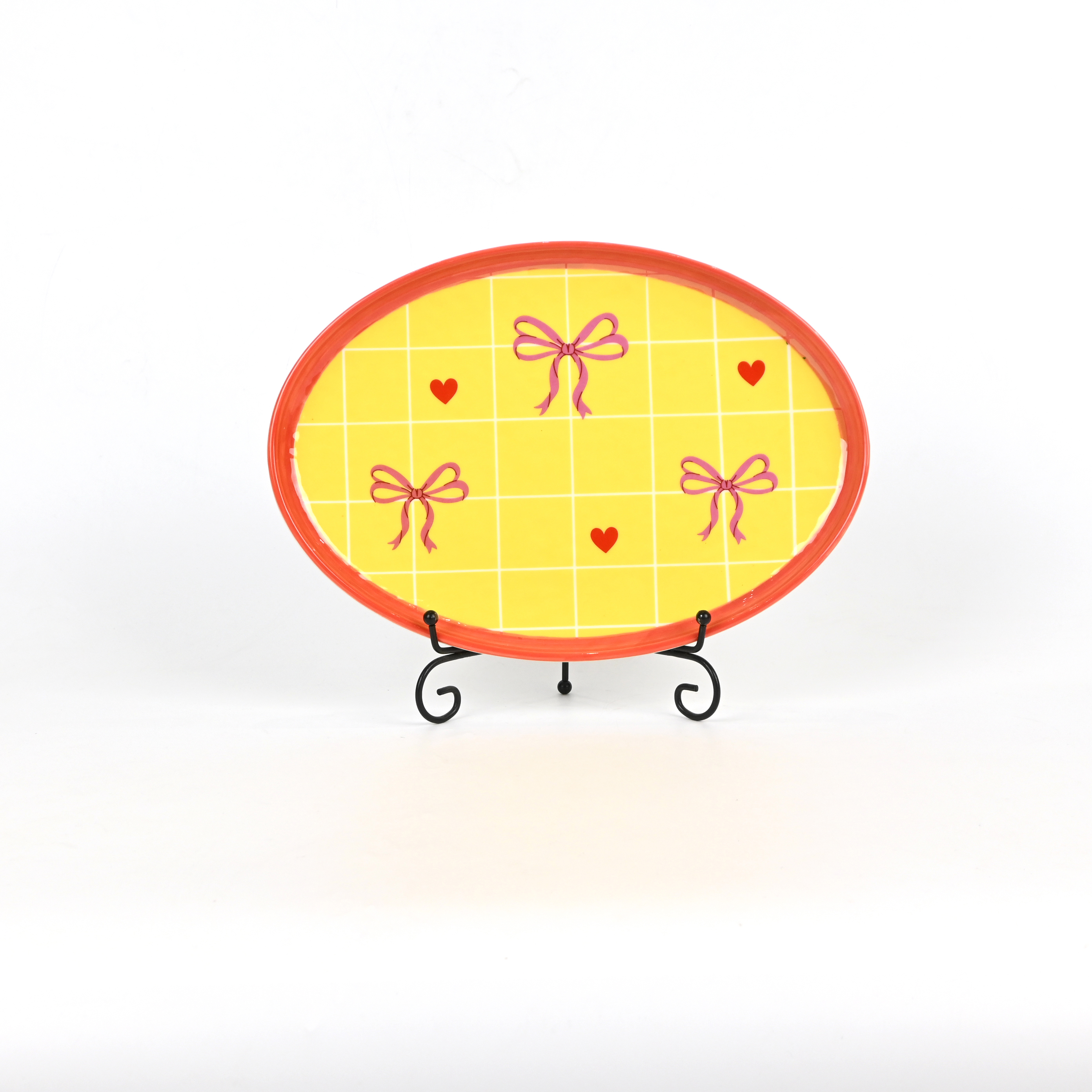 Geometric Bow Plate