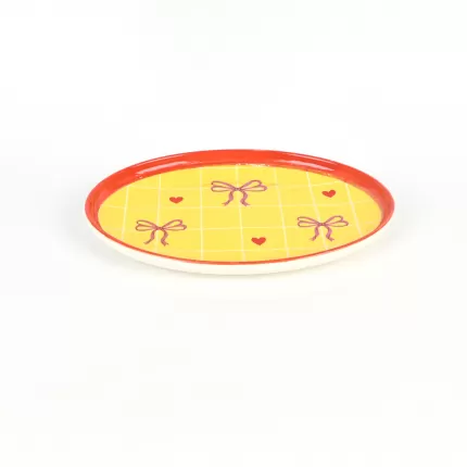 Geometric Bow Plate
