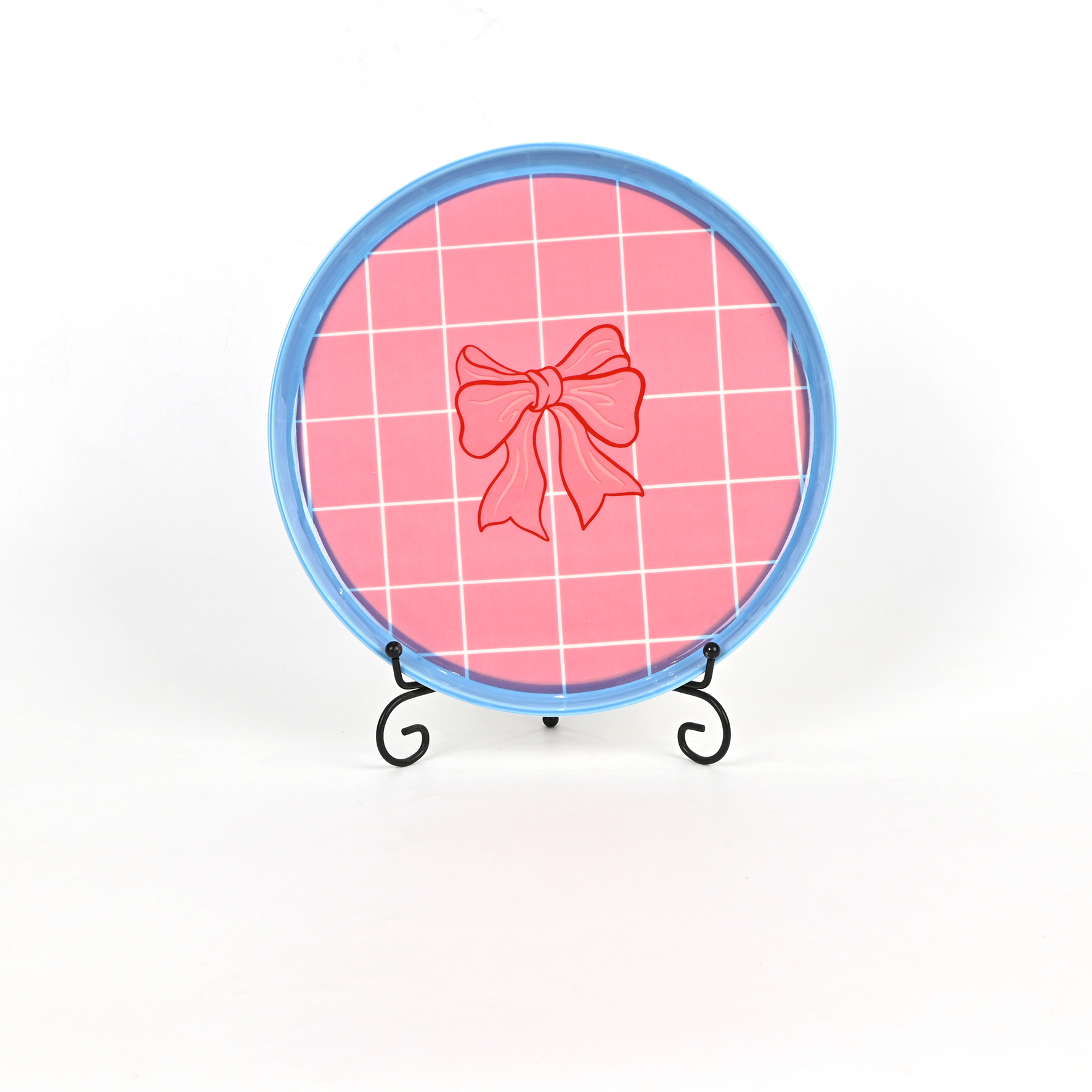 Geometric Bow Plate