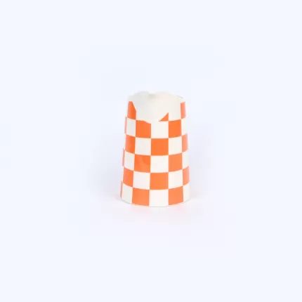 Geometric Teapot-orange&green