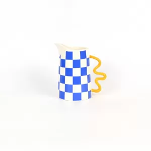 Geometric Teapot-yellow&blue